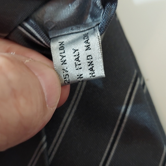 Dior Mens Tie Beautiful Grey With Grey And Black - Picture 6 of 7